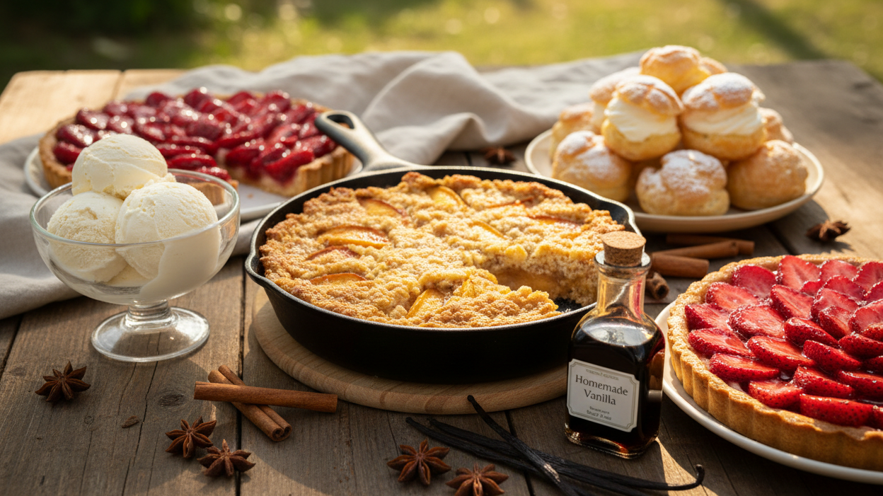 10 Summertime Desserts Made Even Better with Spiced Haven Vanilla Extract