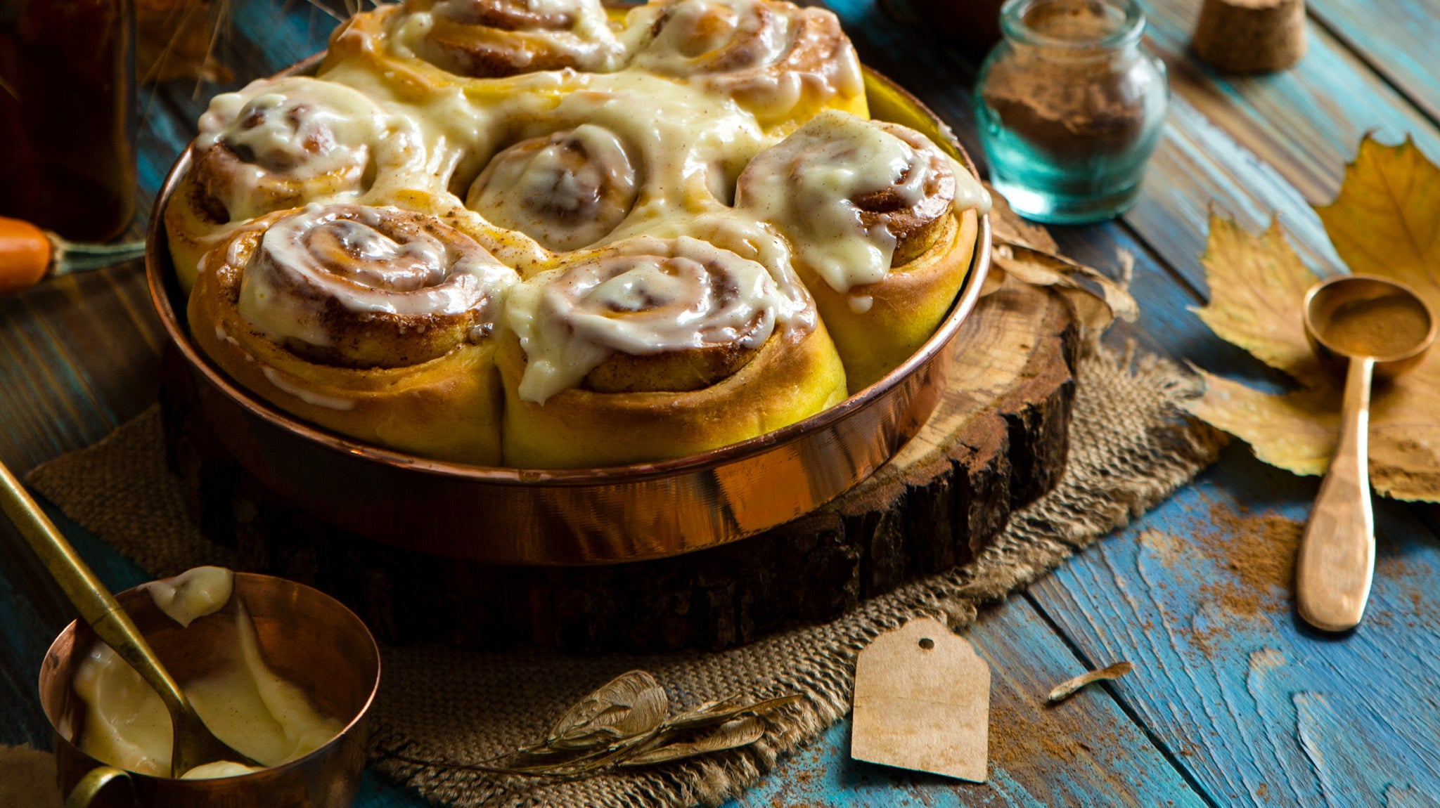 Pumpkin Cinnamon Rolls