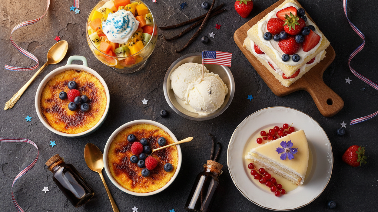 4th of July Desserts Made Better with Homemade Vanilla Extract