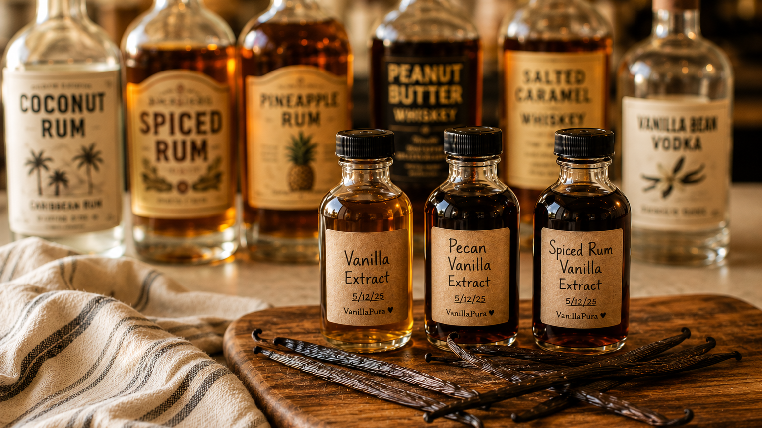 Can You Make Homemade Extracts with Flavored Spirits?