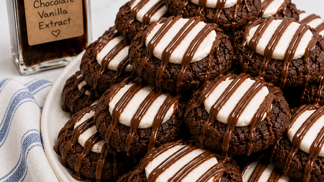 Fudgy Marshmallow Cookies