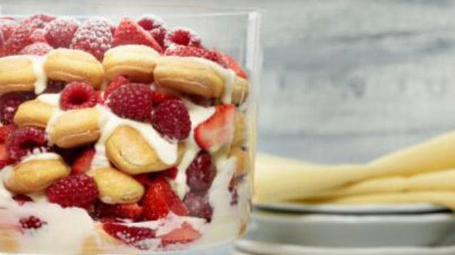 Lemon Raspberry Trifle