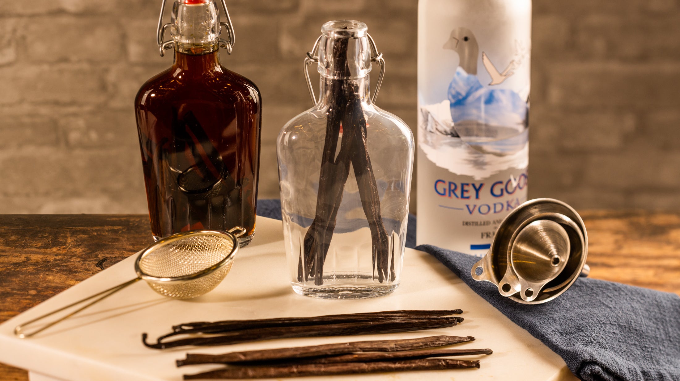 Indonesian & Tahitian Vanilla Blend with Vodka