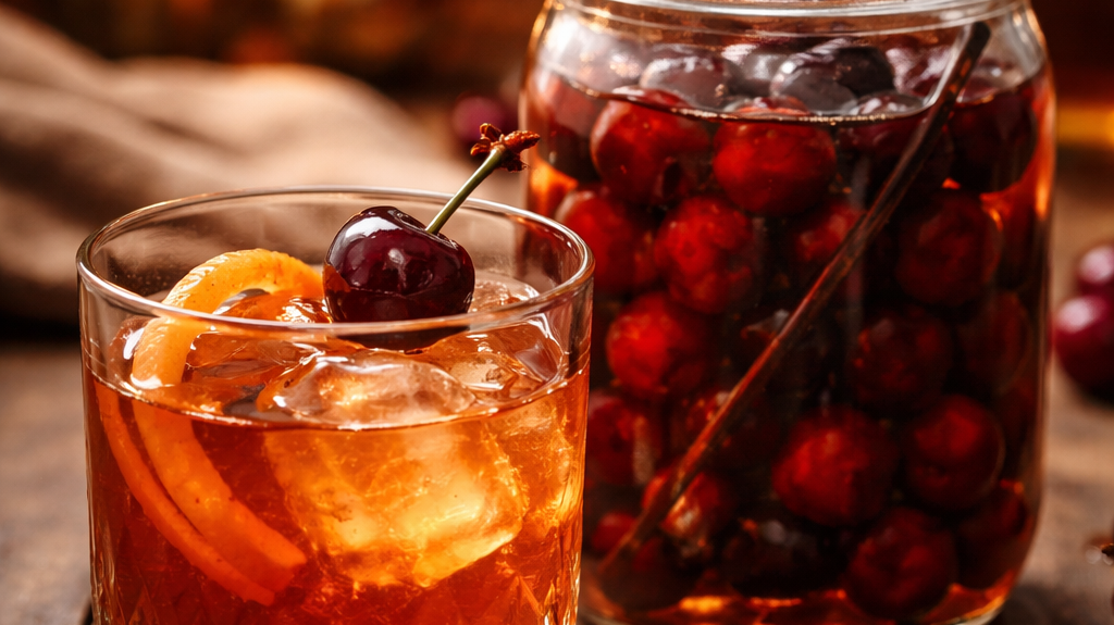 Bourbon- Infused Cherries