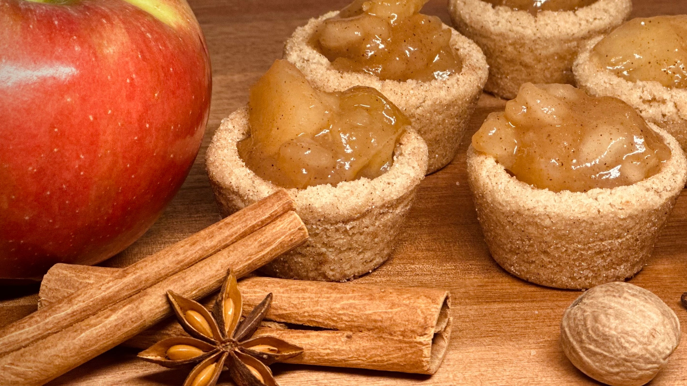 Snickerdoodle Apple Pie Cups shared by Mr Barrett