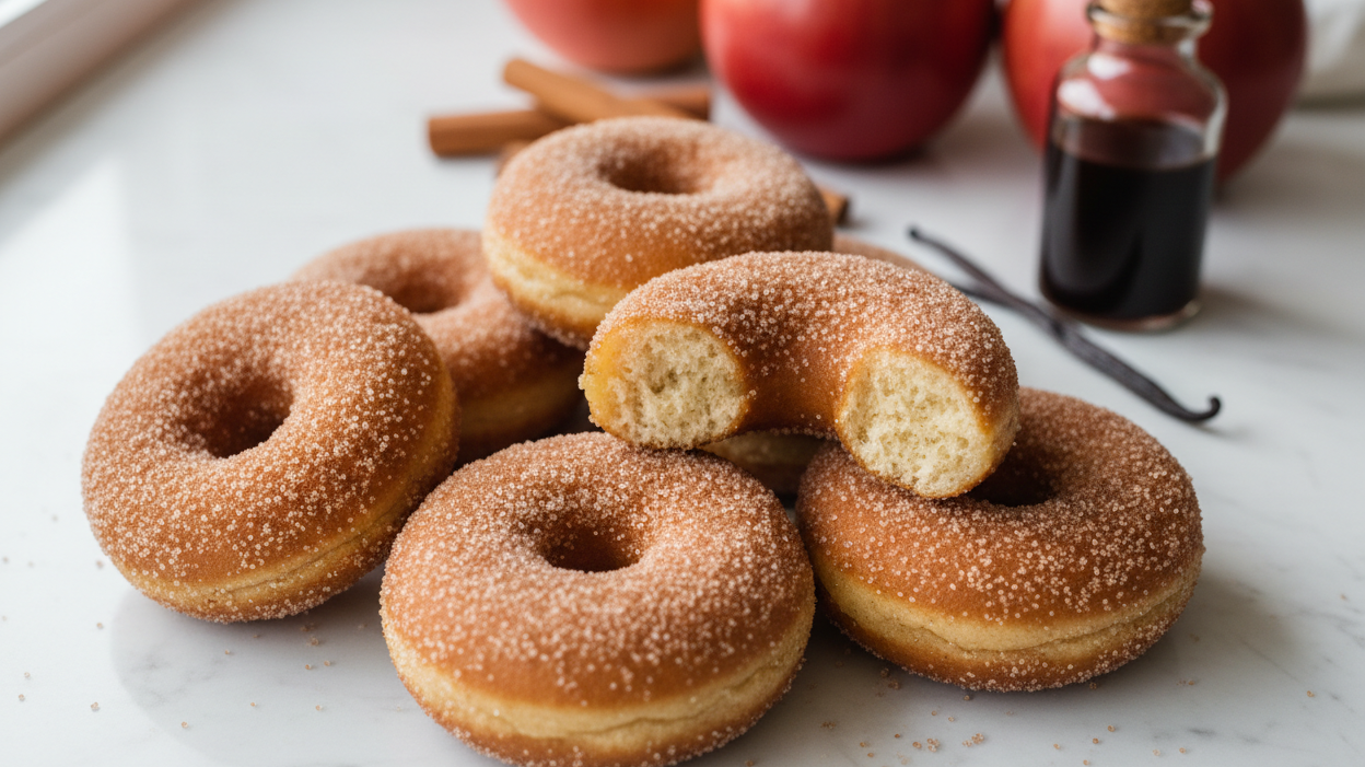 Baked Apple Cider Donuts