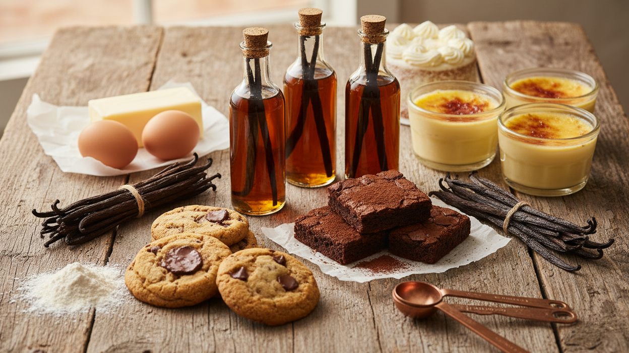 Baking with Homemade Vanilla Extract - Why it Makes a Difference