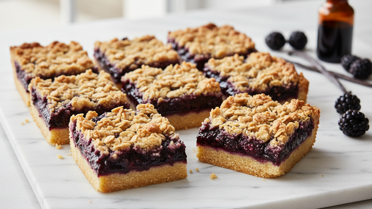Blackberry Pie Bars