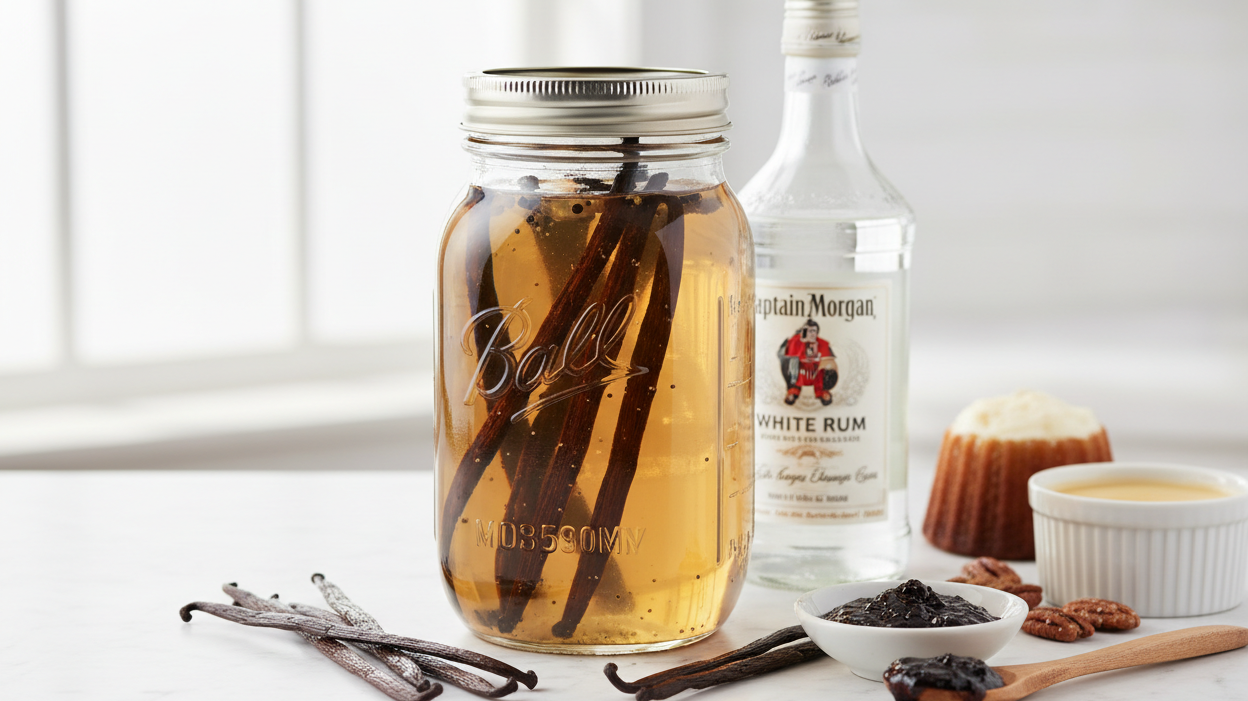 Bonnie's White Rum Tahitian Vanilla Extract