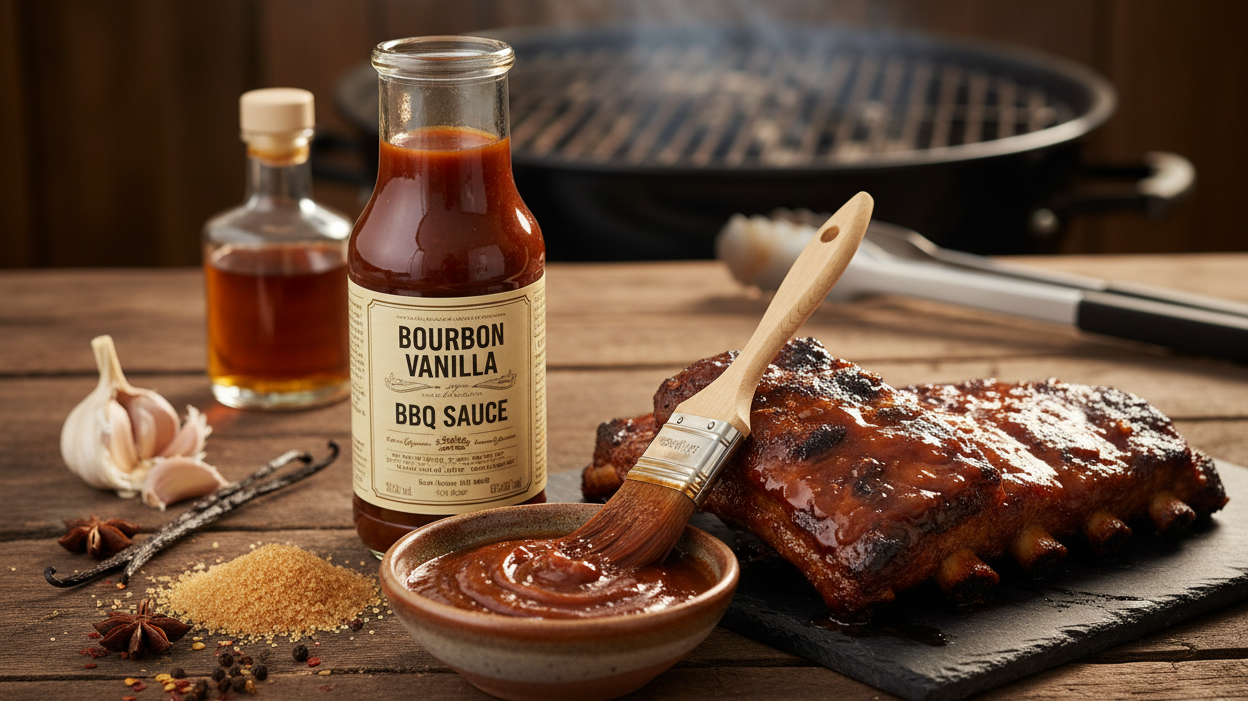 Bourbon Vanilla BBQ Sauce