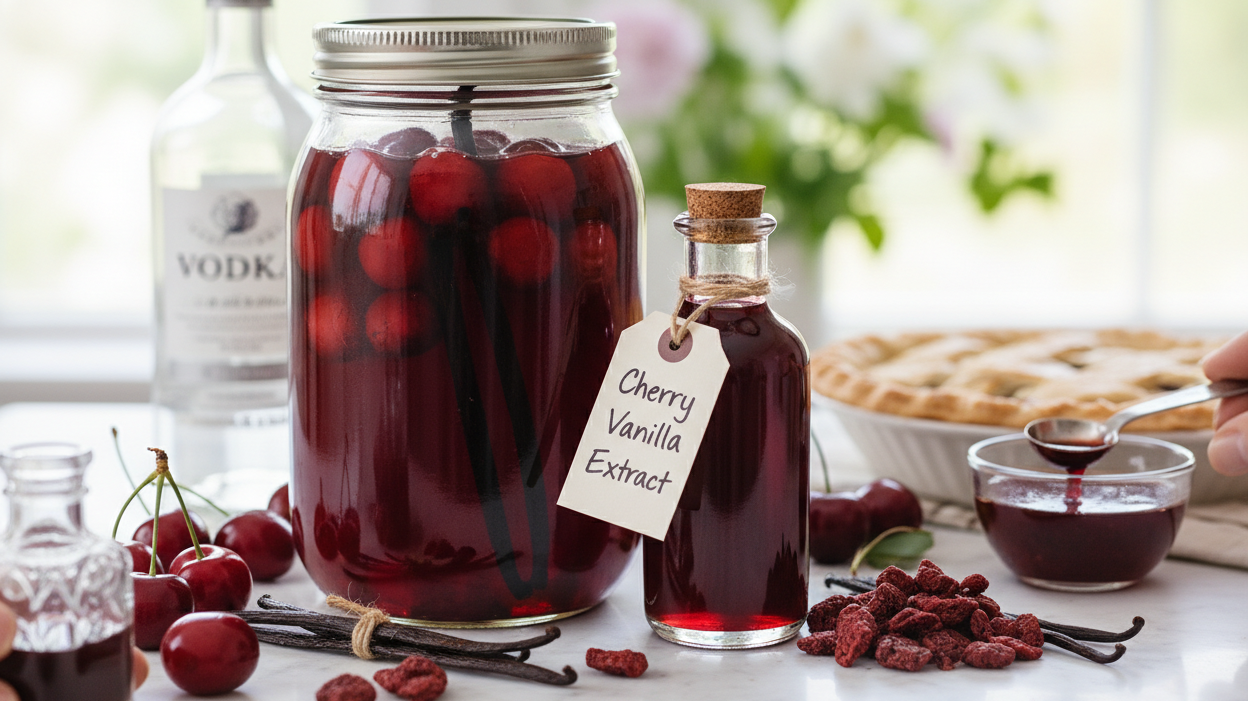 DIY Cherry & Vanilla Extract
