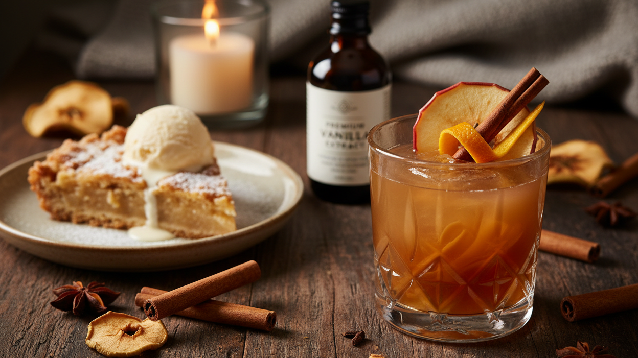 10 Fall Desserts, Mocktails & Cocktails Made Better with Apple Caramel Vanilla Extract