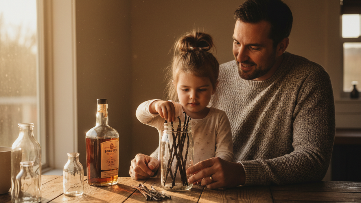 The Best Father's Day Gift: Make Vanilla Extract With Dad