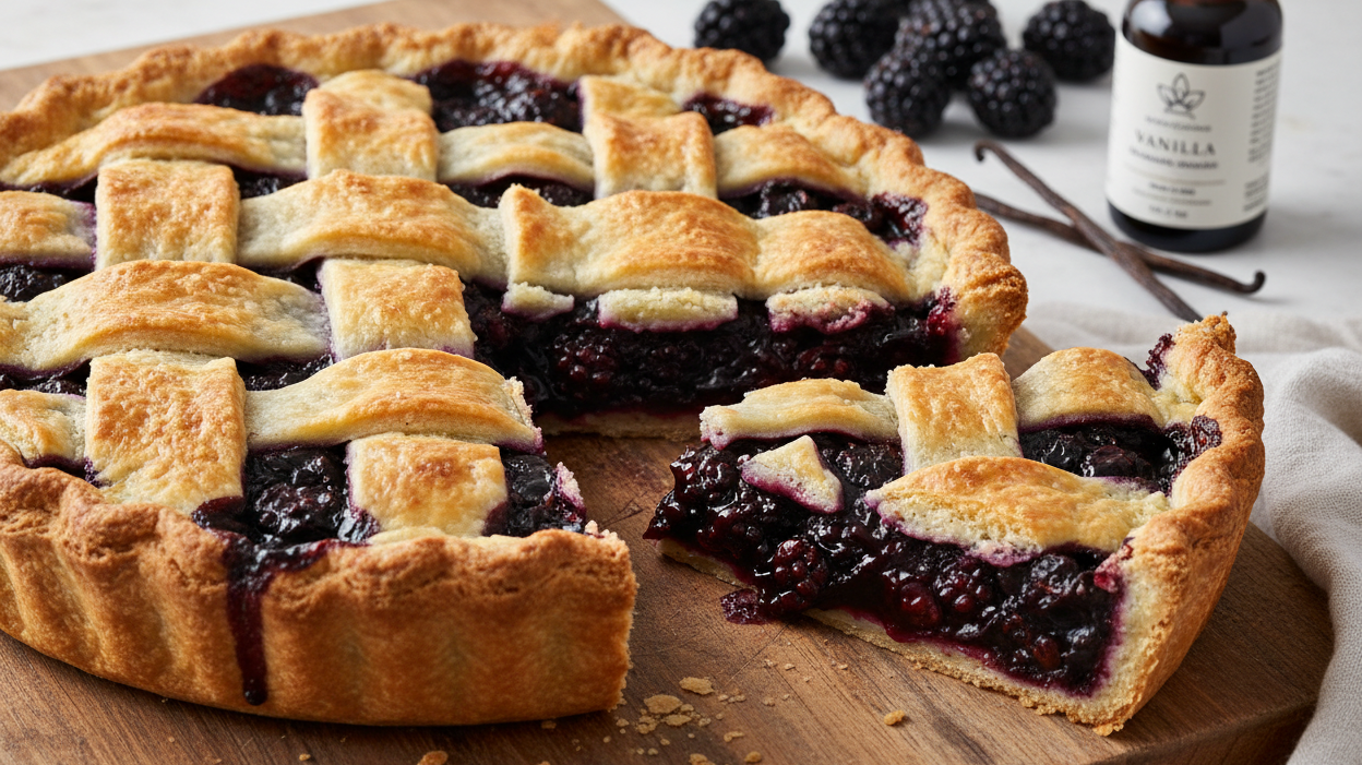 Fresh Blackberry Pie