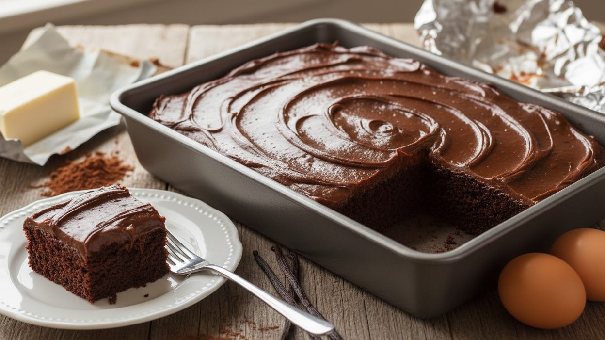 Fulton's Favorite Texas Fudge Cake