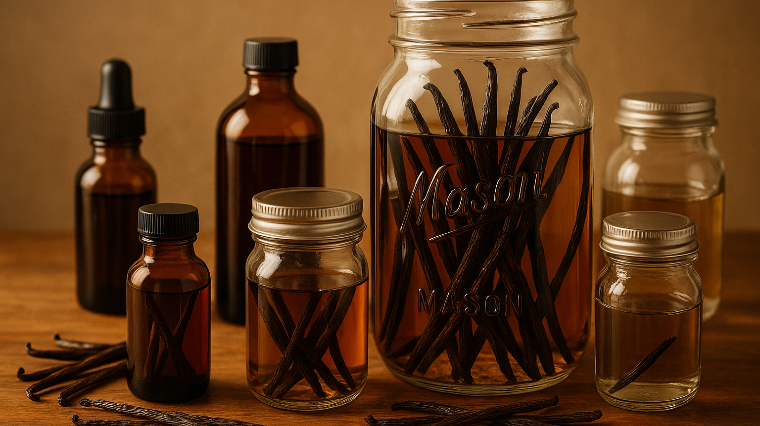 Step 3: Selecting Your Jars & Mother Jars for Homemade Vanilla Extract