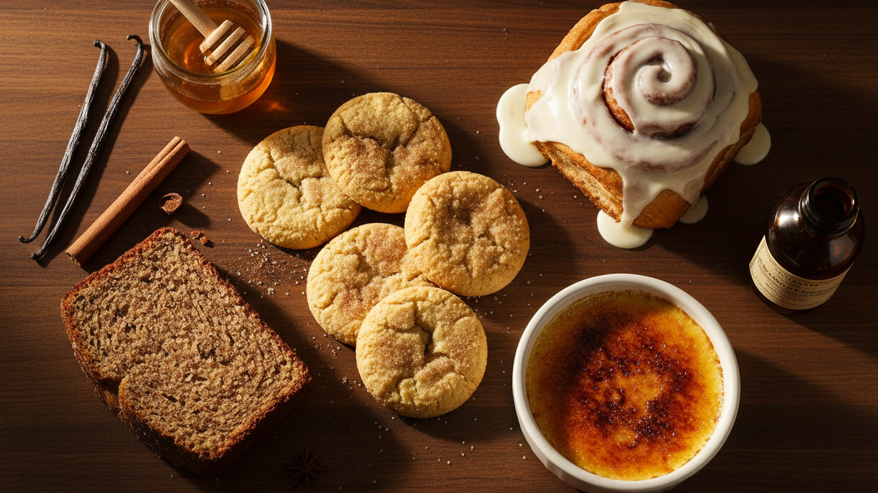 10 Desserts That Shine with Honey Spiced Vanilla Extract