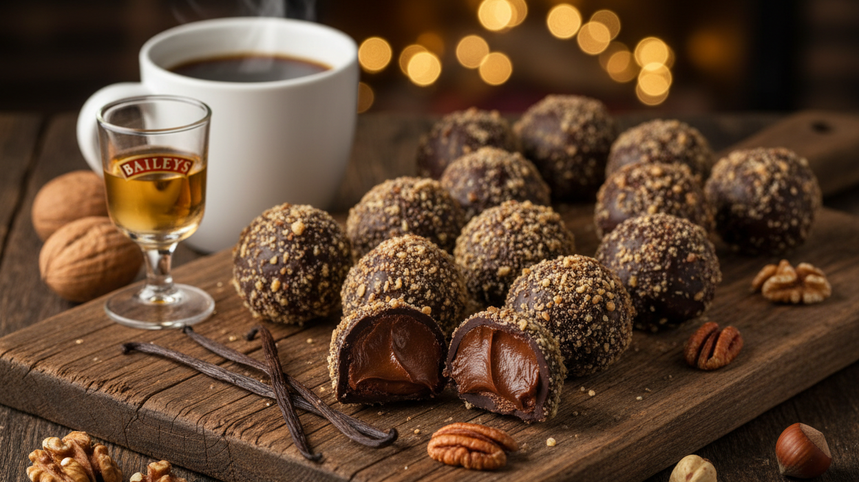 Irish Cream Truffles