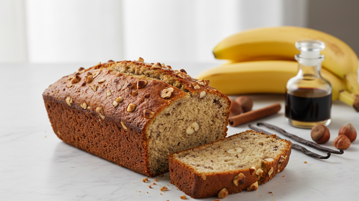 Judy's Banana bread with Cinnamon Extract