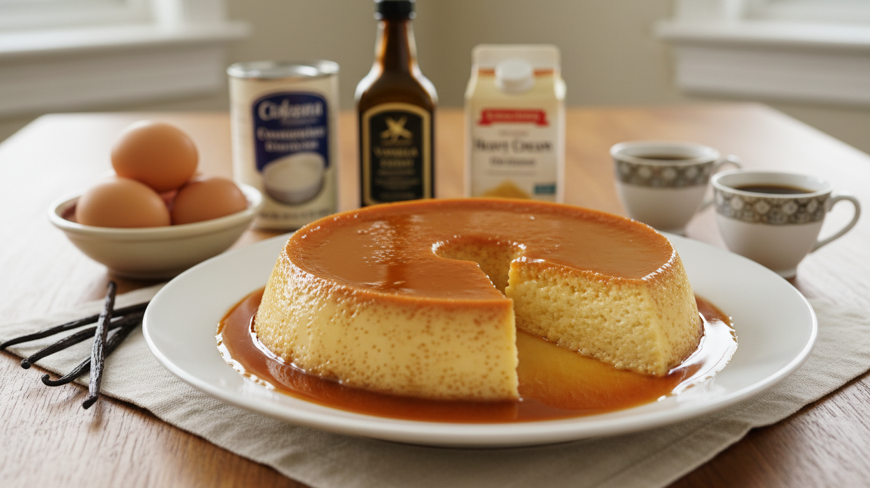 Kristen's Aunt's Cuban Flan