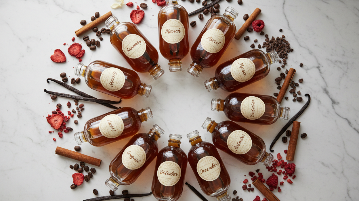12 Extracts to Make Every Month: A Year-Round Guide to Homemade Vanilla & Flavored Extracts