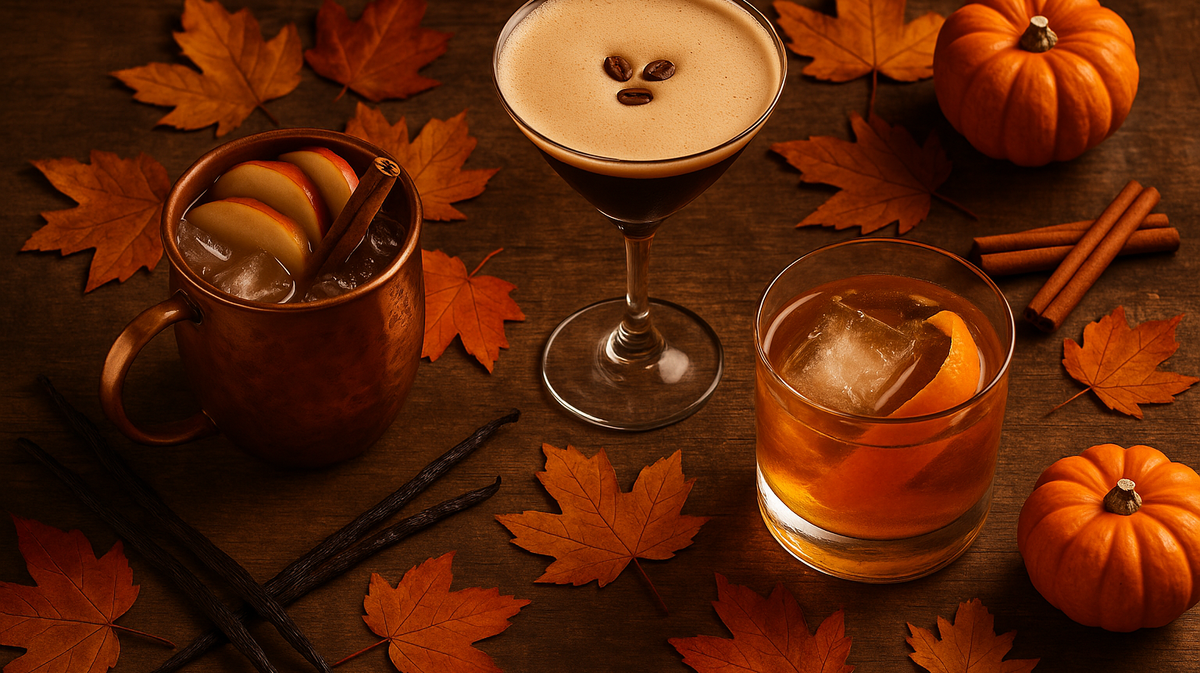 3 Cozy Cocktails Featuring Premium Vanilla