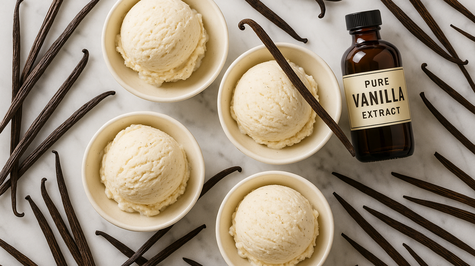 How Professional Chefs Choose the Perfect Vanilla Ice Cream: The Madagascar Vanilla Difference