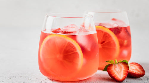 Lemon Berry Bloom Mocktail