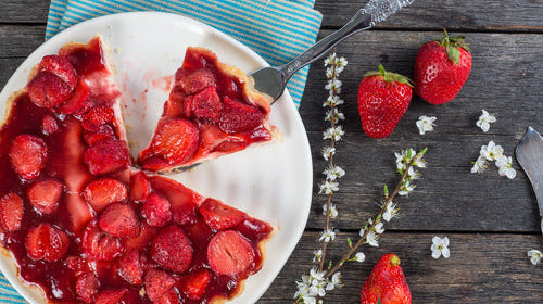 Aunt Ilene's Fresh Strawberry Pie With a Coconut Shortbread Crust