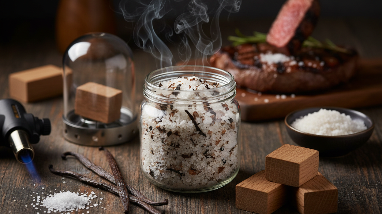 Smoked Vanilla Sea Salt