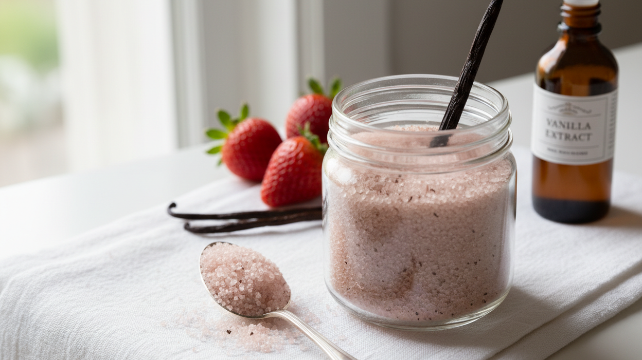 Strawberry Vanilla Sugar