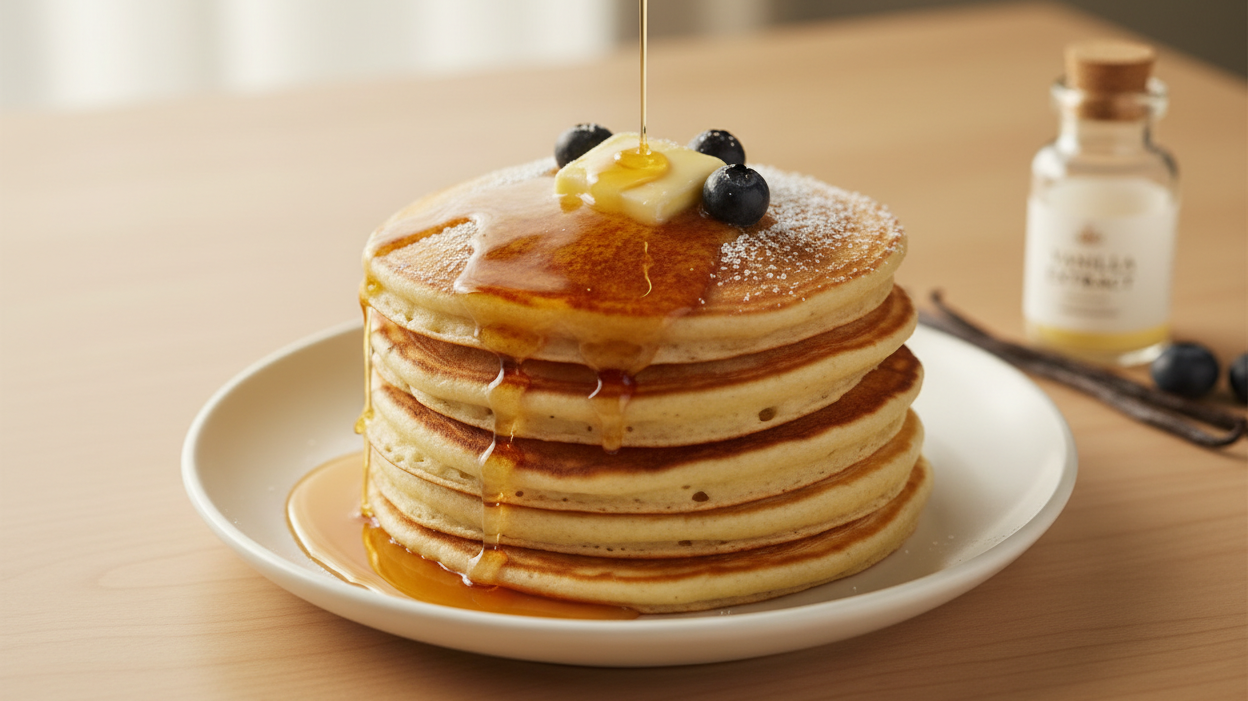 Sweet & Buttery Pancakes