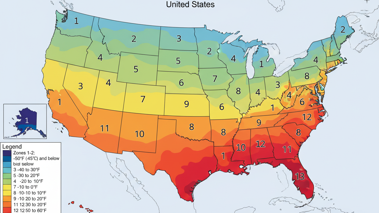 Growing Vanilla Orchids Outdoors: US Plant Hardiness Zones Guide