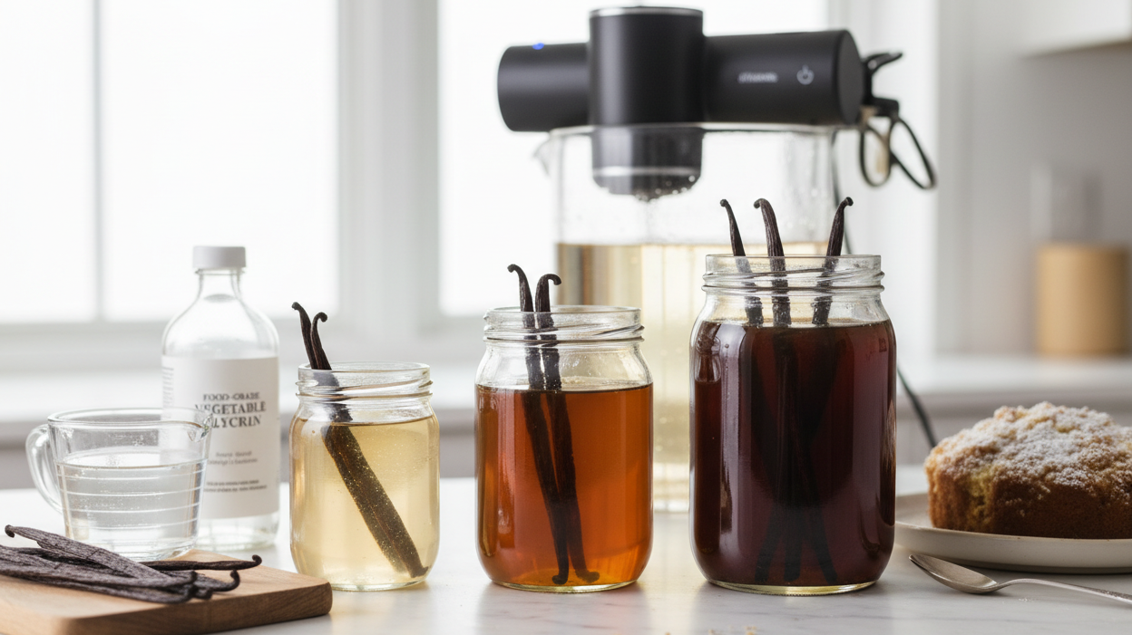 Using Glycerin Instead of Alcohol for Homemade Extracts