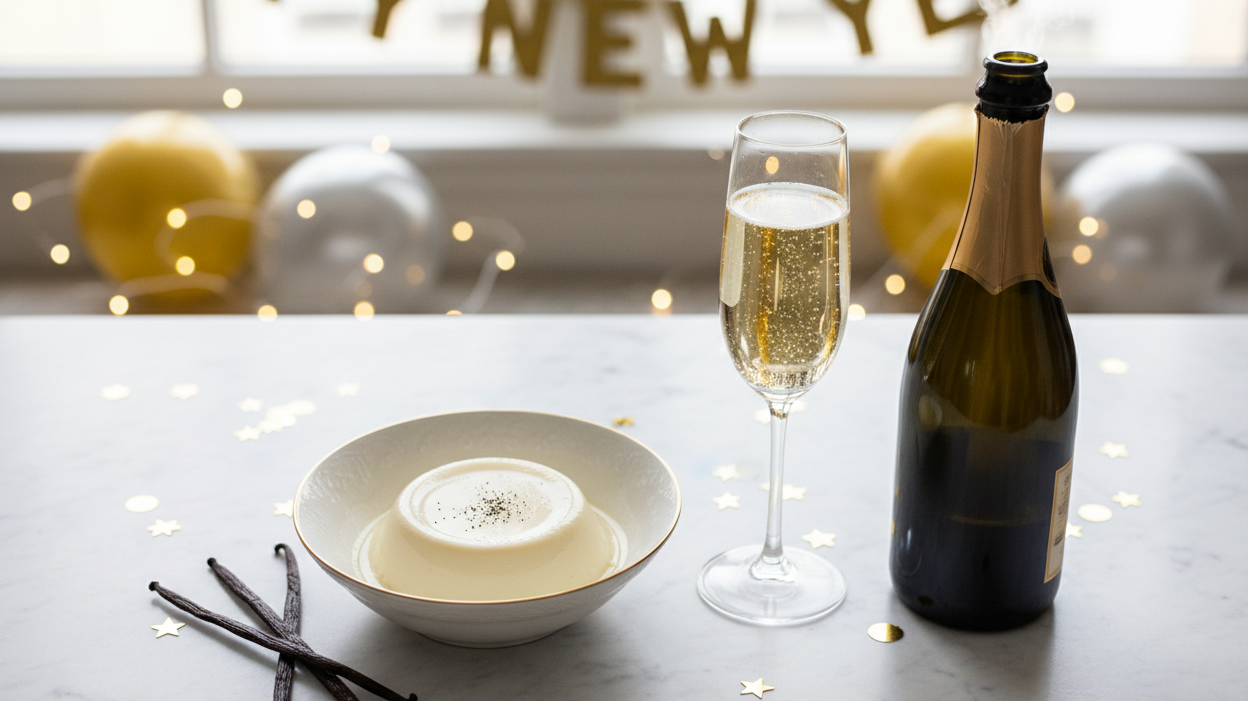 New Year's Vanilla Desserts That Pair Beautifully with Champagne