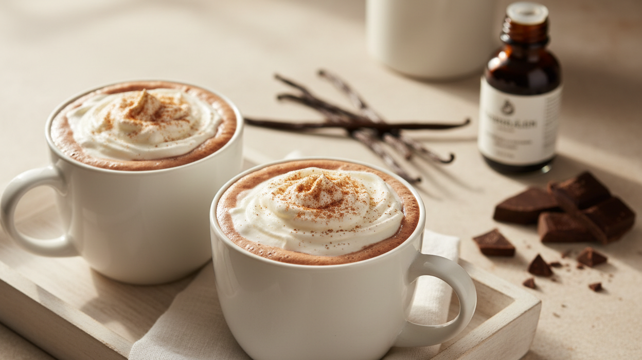 Vanilla Hot Chocolate We Make All Winter Long