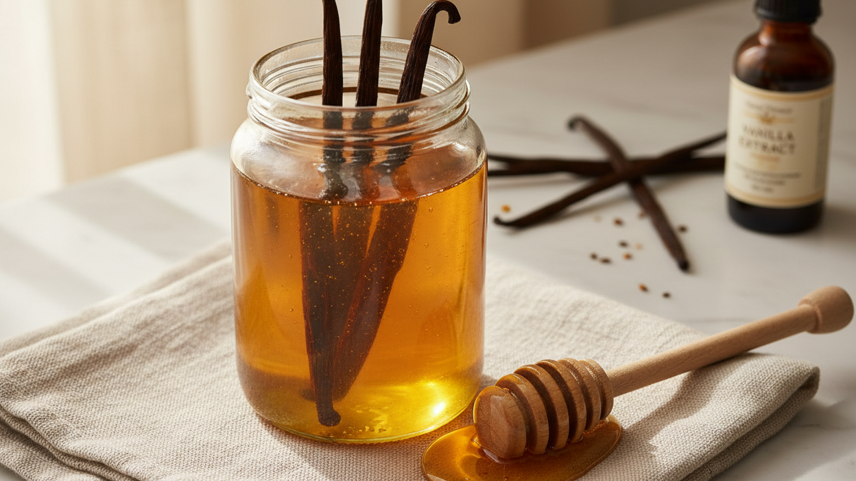 Vanilla Infused Honey