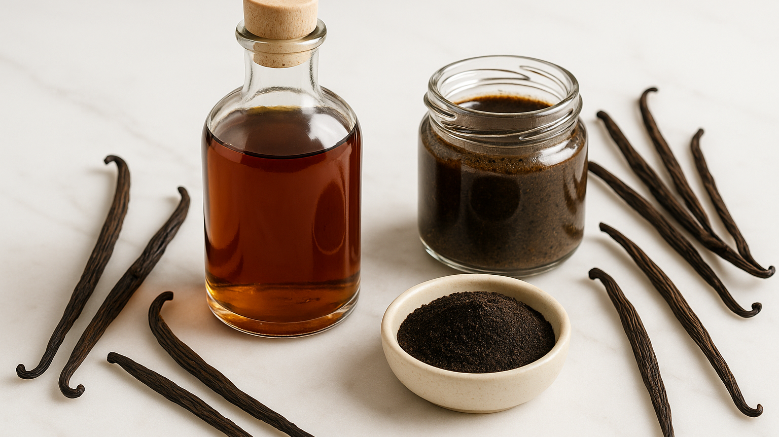 Vanilla Extract vs Vanilla Paste vs Vanilla Powder: When to Use Each