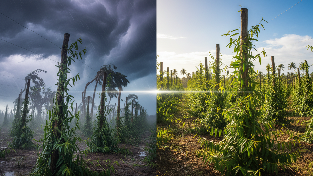 Why Hurricanes Never Cross the Equator - And What That Means for Vanilla Farmers