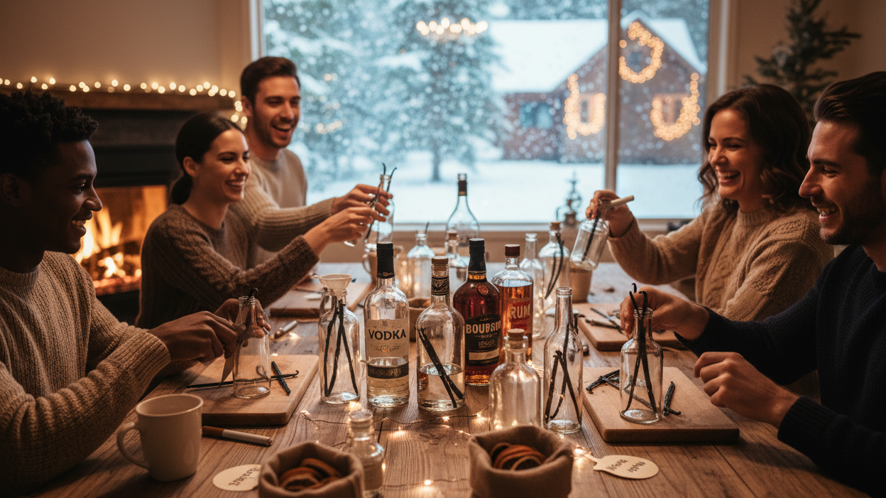 Beans, Bottles & Booze: How to Host the Ultimate Winter Extract-Making Party