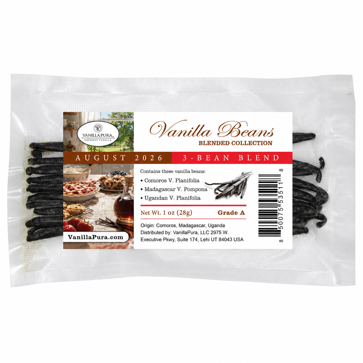 August Late Summer Vanilla Extract Blend – VanillaPura