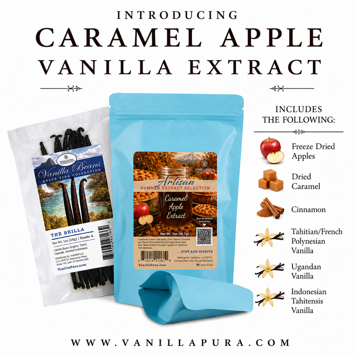 Caramel Apple Vanilla Extract Blend — Fall Harvest Artisan Extract