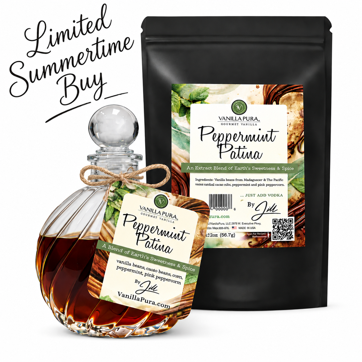 Chocolate Peppermint Extract - By, Jill – VanillaPura