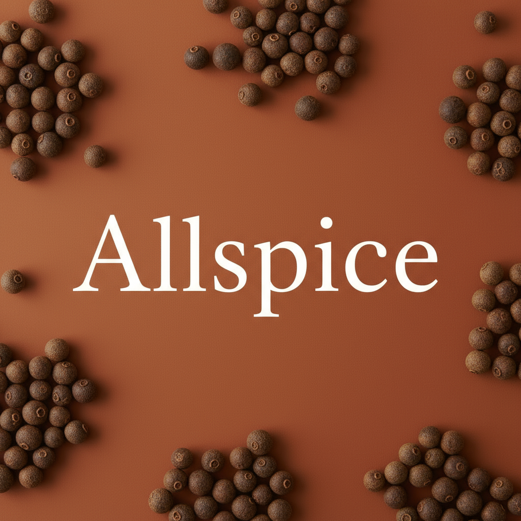 Allspice - Dark Pumpkin Background