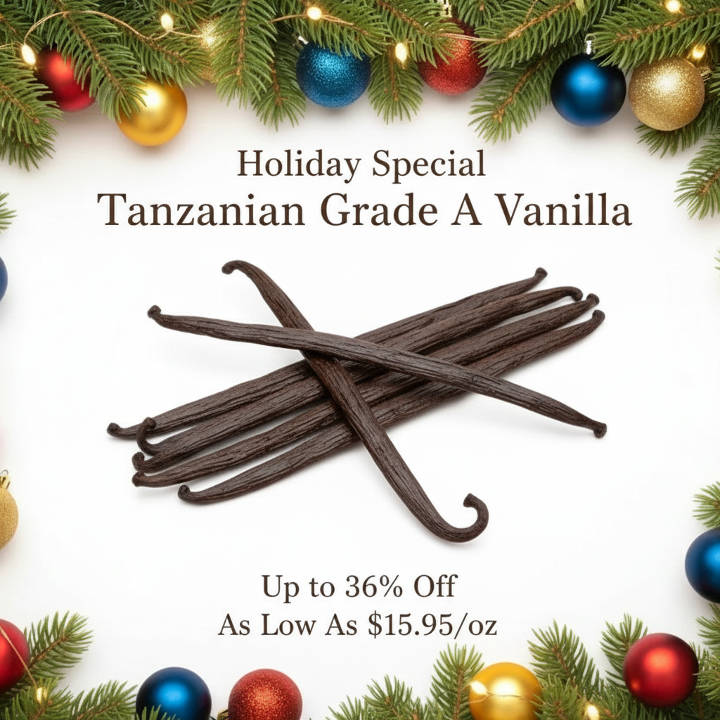 Holiday Special - Tanzanian Grade A Vanilla