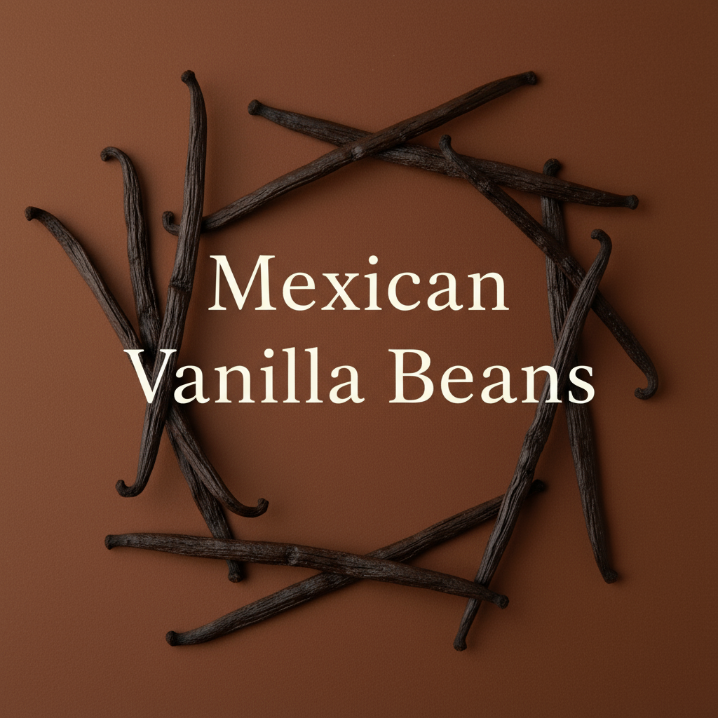 Mexican Vanilla Beans - Pumpkin Pie Background