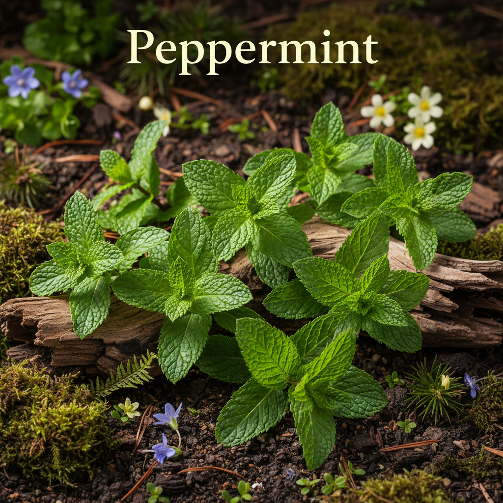 Peppermint Earth Day theme