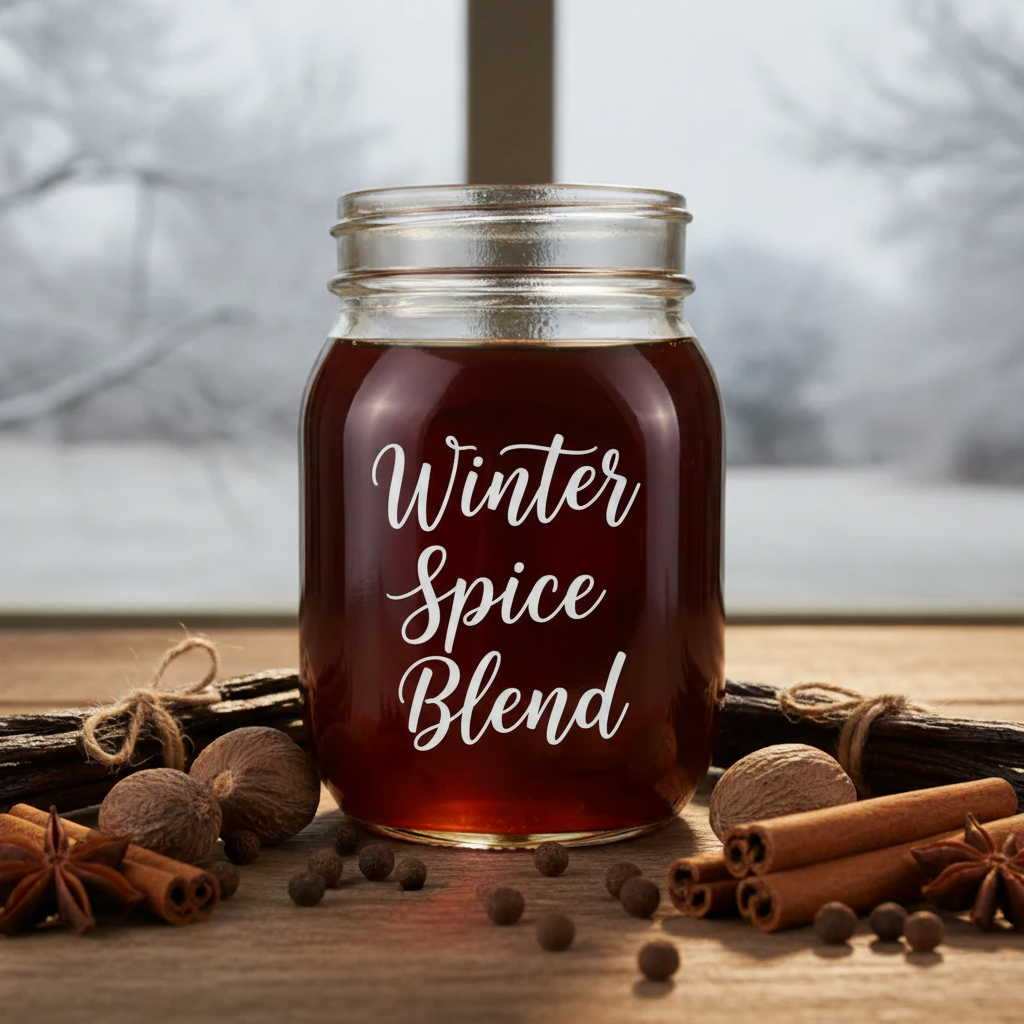 Winter Spice Blend extract jar