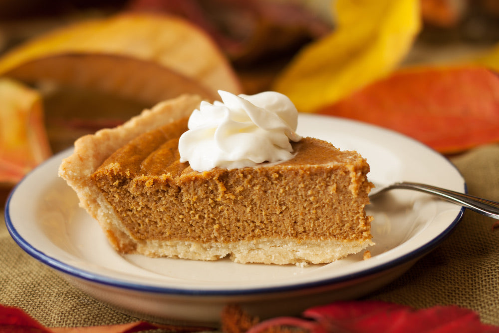 Bourbon-Vanilla Bean Pumpkin Pie