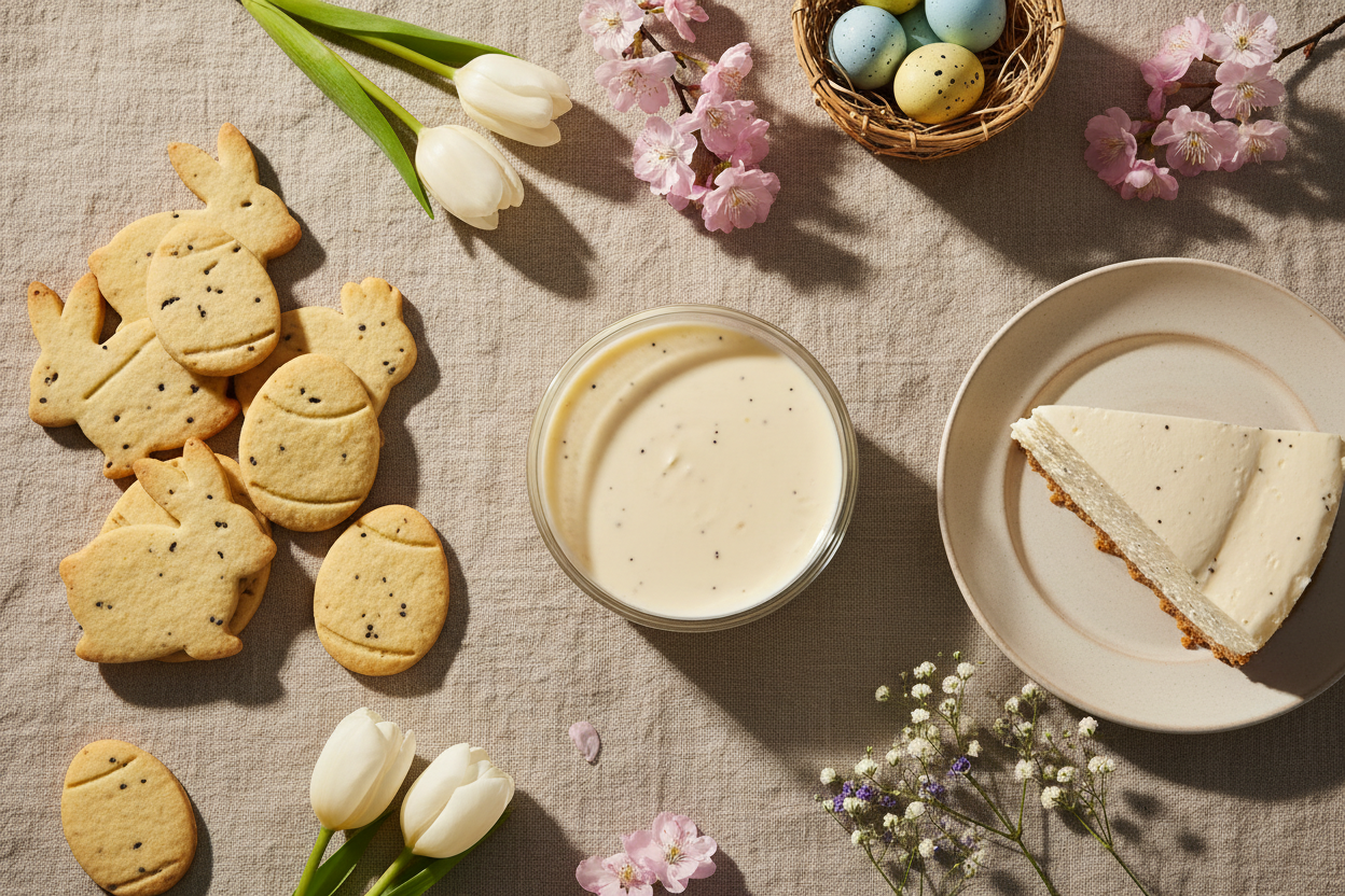 3 Easter Desserts That Showcase Vanilla Caviar Speckles